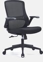Chaise en vinyle noir