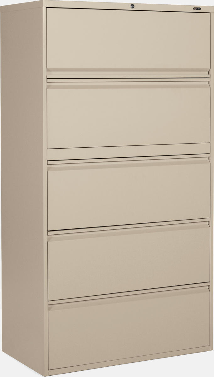 Lateral file cabinet