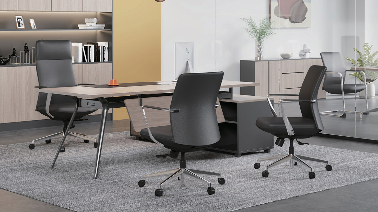 Black Executive Multi-Purpose Office Chair